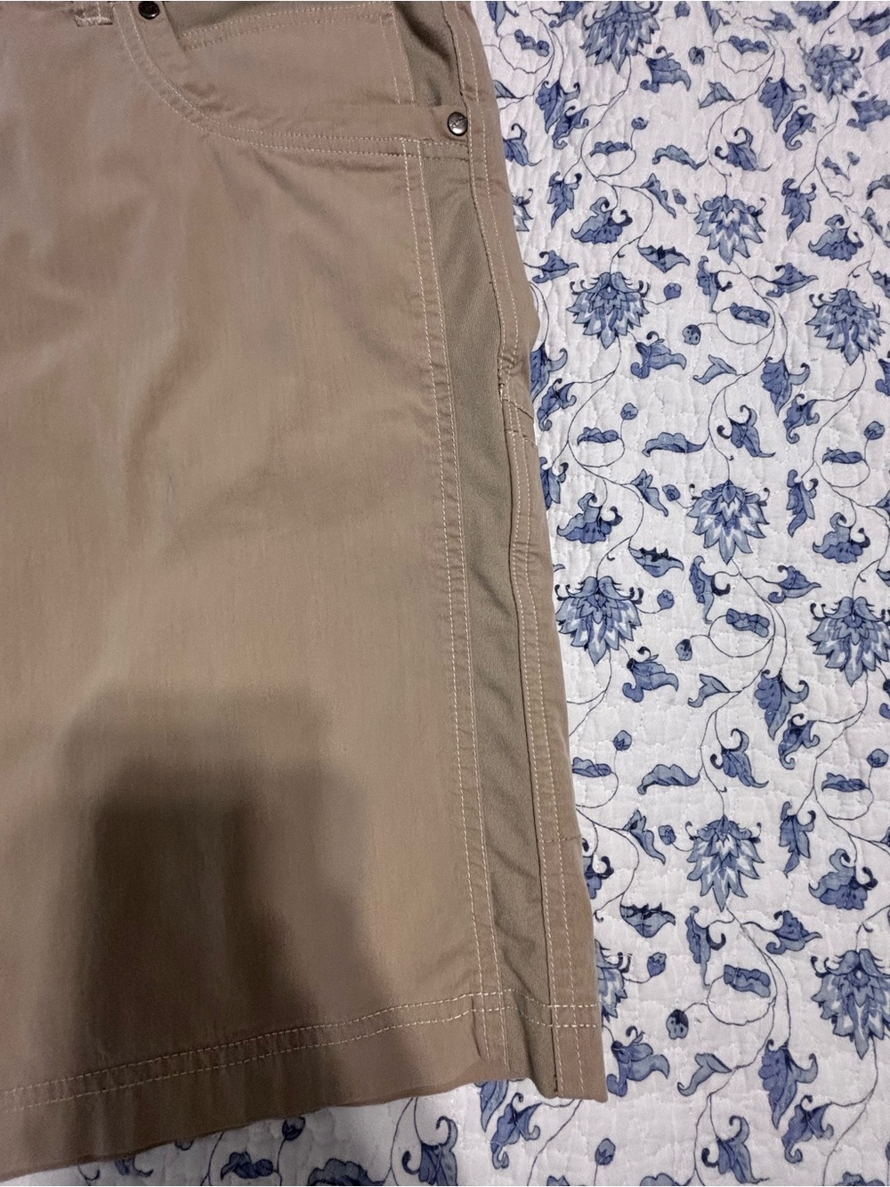 KÜHL Renegade Cargo Shorts Men’s 36 Khaki Stretch Hiking Outdoor Utility - Picture 8 of 15